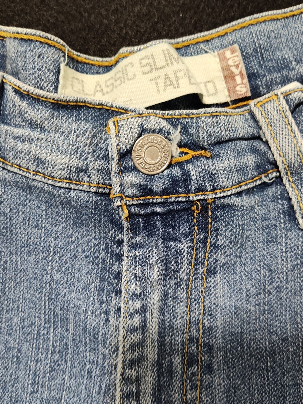 Levi's 512 Blue Jeans - Women’s Size 8 - Classic  Slim Tapered  - Straight Leg - Picture 6 of 12